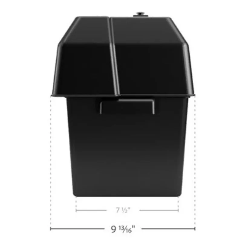 DOUBLE BATTERY BOX, END TO END